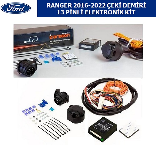 FORD RANGER 2016-2022 ÇEKİ DEMİRİ ELEKTRİK TESİSATI 13LÜ ELEKTRONİK KİT