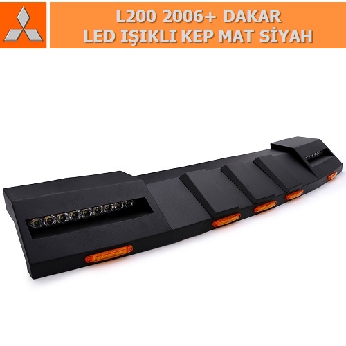 MITSUBISHI L200 2006+ DAKAR LED IŞIKLI KEP MAT SİYAH