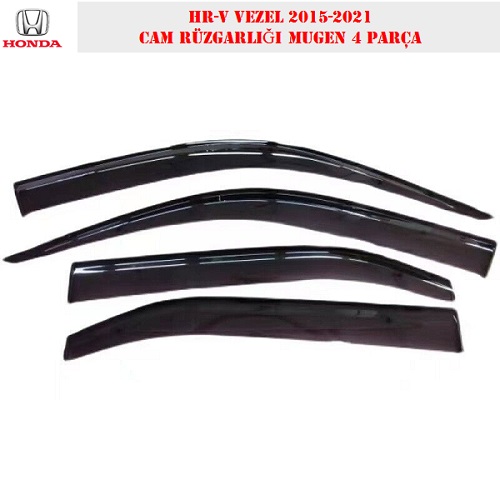 HONDA HR-V, VEZEL 2015-21 CAM RÜZGARLIĞI MUGEN 4 PARÇA
