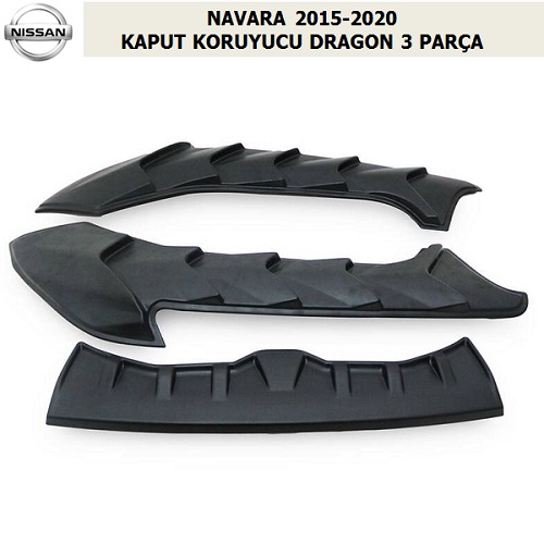 NISSAN NAVARA 2015-20
KAPUT KORUYUCU DRAGON 3 PARÇA