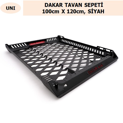ÜNİVERSAL DAKAR TAVAN SEPETİ 100×120 CM SİYAH