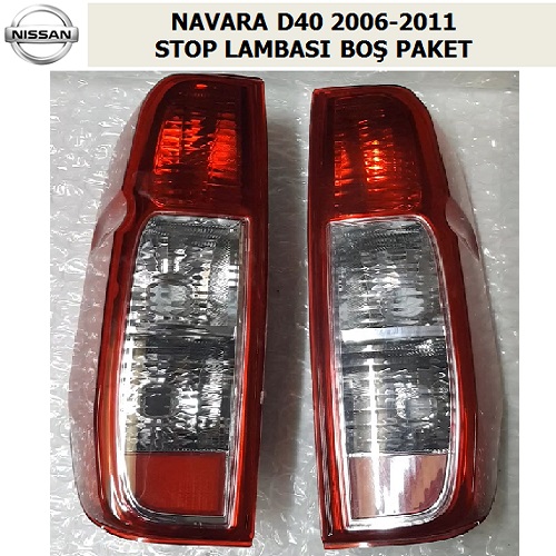 NISSAN NAVARA D40 2006-11 STOP LAMBASI AMPULSÜZ BOŞ PAKET SAĞ