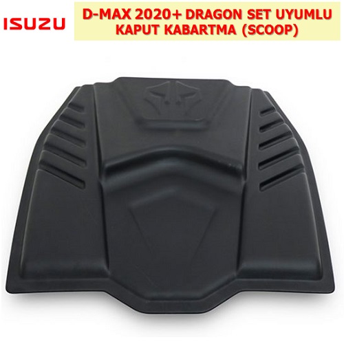 ISUZU D-MAX 2020+ DRAGON SET UYUMLU KAPUT KABARTMA (SCOOP)
