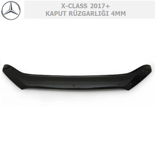 MERCEDES X-CLASS 2017+ KAPUT RÜZGARLIĞI 4MM
