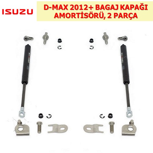 ISUZU D-MAX 2012+ BAGAJ KAPAĞI AMORTİSÖRÜ 2 PARÇA