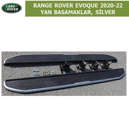 LANDROVER RANGE ROVER EVOQUE 2020-22 YAN BASAMAKLAR, SİLVER