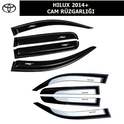 TOYOTA HILUX 2014 +CAM RÜZGARLIĞI