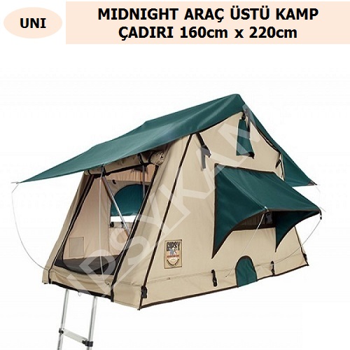 MIDNIGHT ARAÇ ÜSTÜ KAMP ÇADIRI 160cm x 220cm