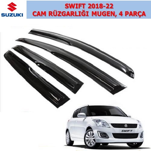 SUZUKI SWIFT 2018-22 CAM RÜZGARLIĞI MUGEN 4 PARÇA