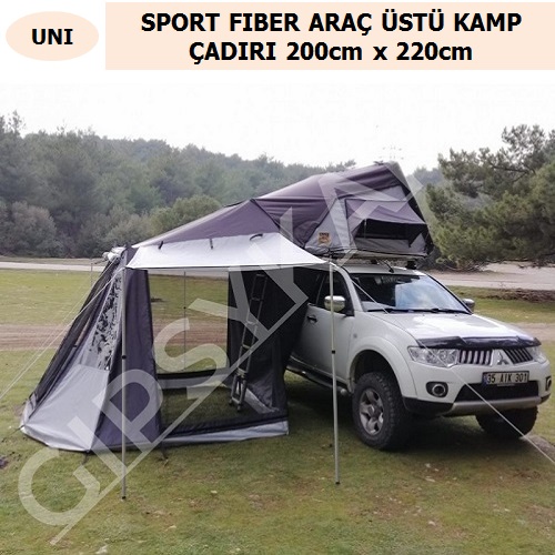 SPORT FIBER ARAÇ ÜSTÜ KAMP ÇADIRI 200cm x 220cm