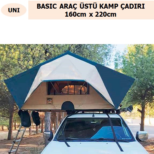 BASIC ARAÇ ÜSTÜ KAMP ÇADIRI 160cmx220cm