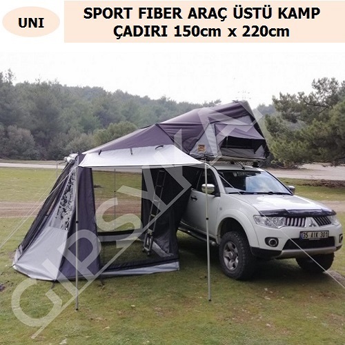 SPORT FIBER ARAÇ ÜSTÜ KAMP ÇADIRI 150cm x 220cm
