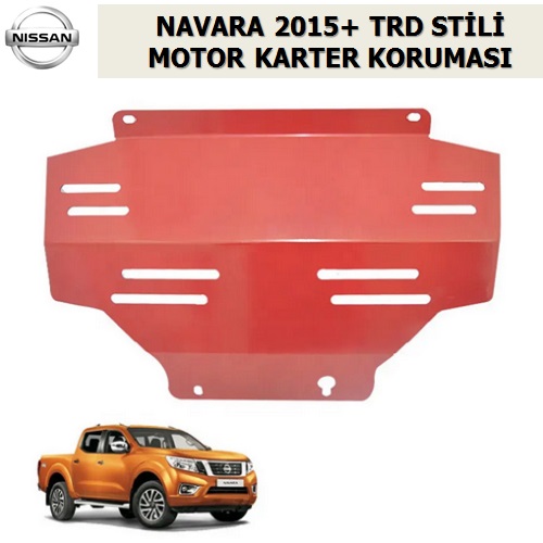 NISSAN NAVARA 2015+ TRD STİLİ  MOTOR KARTER KORUMASI