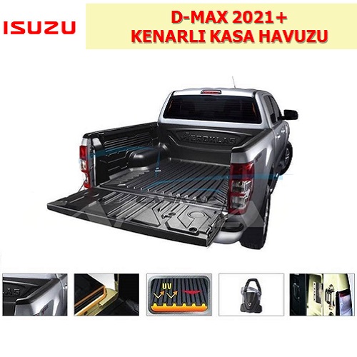 ISUZU D-MAX 2021+ KENARLI KASA HAVUZU