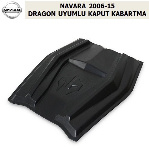 NISSAN NAVARA 2006-15 DRAGON SET UYUMLU KAPUT KABARTMA (SCOOP)